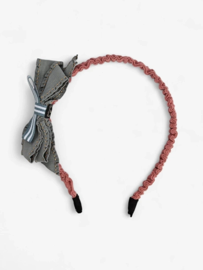 Royalfashion Dětská čelenka do vlasů s mašlí