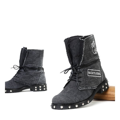 Джинсові чорні сумки - Взуття 1