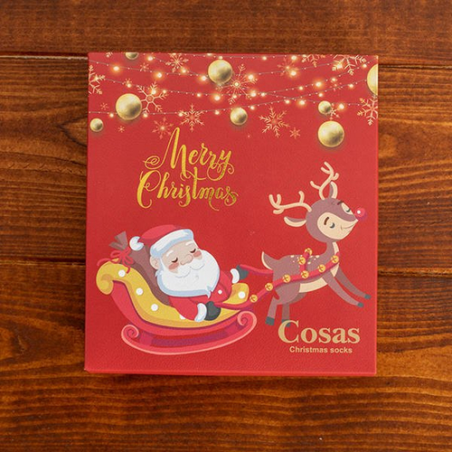 Дитячі різдвяні шкарпетки 4 / упаковка - Шкарпетки