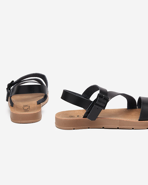 Чорні жіночі босоніжки Canni - Взуття