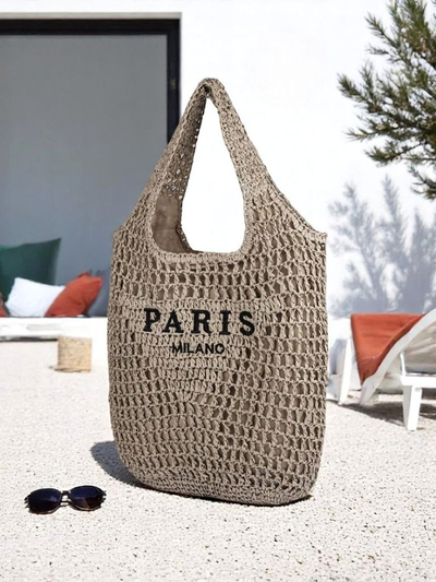 Royalfashion Велика жіноча сумка з соломи Sunny Straw