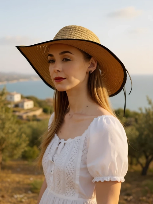Royalfashion Жіночий солом’яний капелюх Fiora