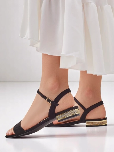 Sandály Royalfashion na ploché podrážce Aronies