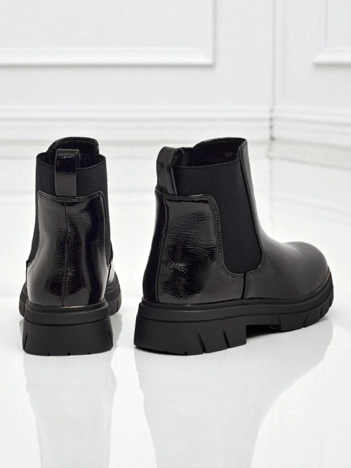 Ботильйони з еко-шкіри лакованої Oryss