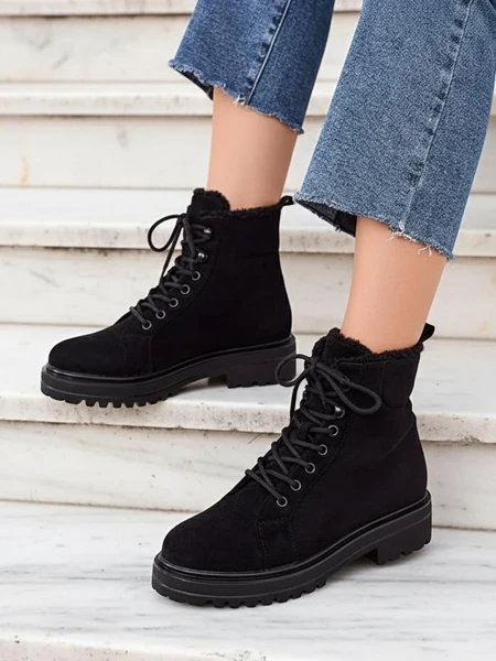 Жіночі ботильйони на шнурівці Vesot від Royalfashion