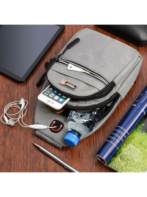 Royalfashion Чоловіча сумка на одне плече Solo Cross