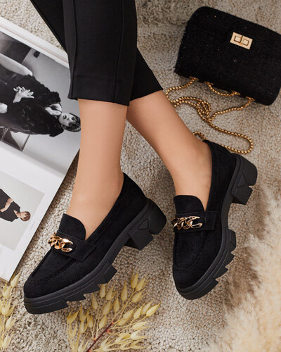 Royalfashion Mokasíny z ekokůže se zdobením Zaffix