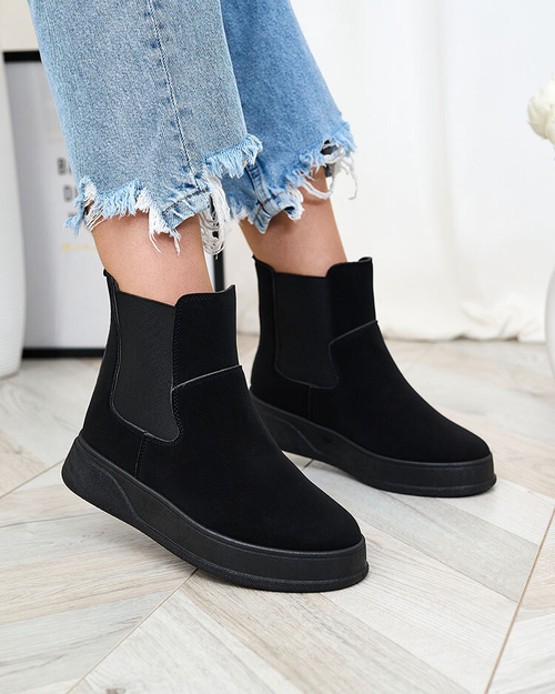 Royalfashion Бежеві жіночі черевики a'la snow boots Uteris