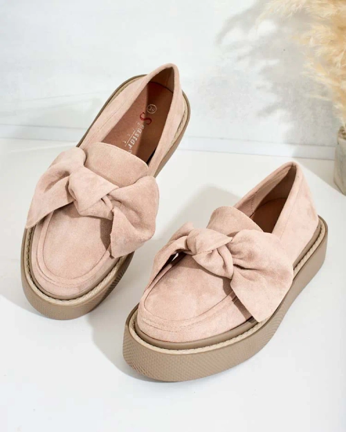 Royalfashion Жіночі напівчеревики з бантом Eriz