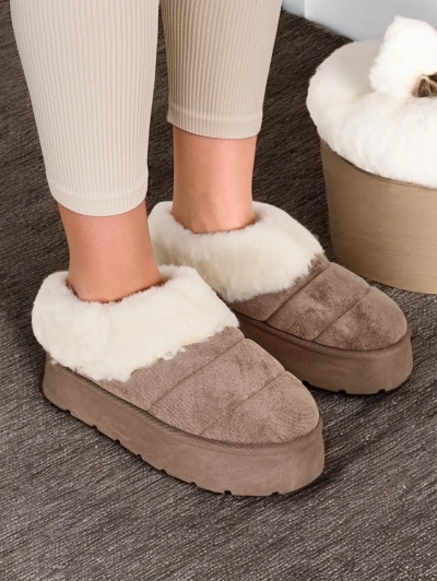 Dámské krátké boty Royalfashion ve stylu sněhových bot Eliozi