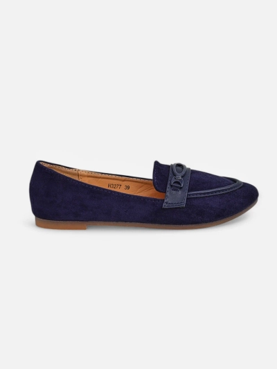 Royalfashion Жіночі екологічні замшеві мокасини Zammei
