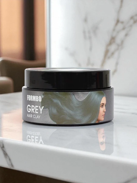 Formbo Grey Styx Argento Grey Hair Clay – módní hlína na vlasy