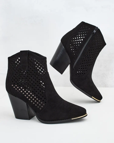 Жіночі ажурні чоботи Royalfashion Tonnet