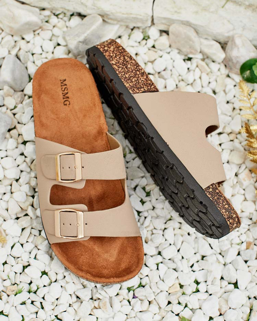 Royalfashion Жіночі шльопанці Ottoma на плоскій підошві