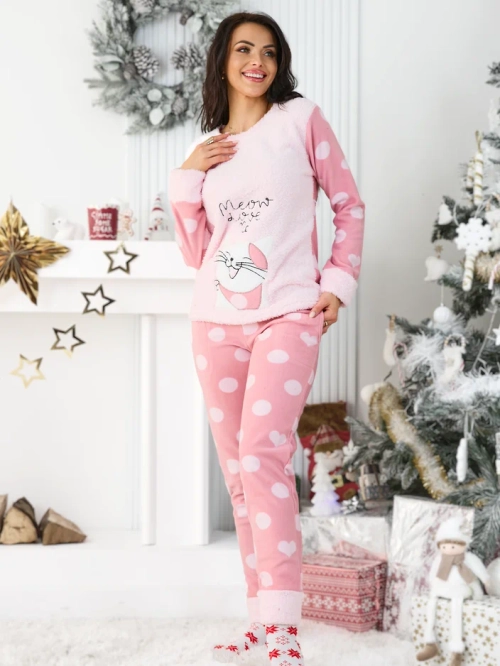 Royalfashion Жіночі піжами з кошеням