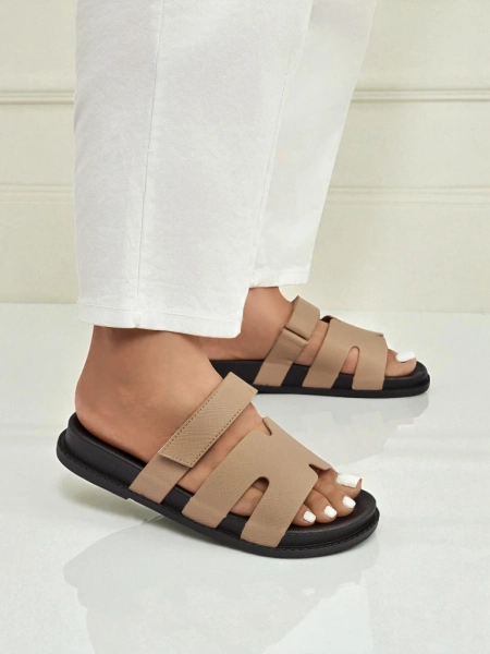 Royalfashion Dámské pantofle z eko kůže ReppiFlex