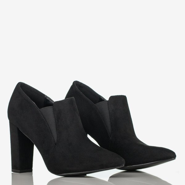 Černé boty na horním sloupku Prisha - Obuv 1