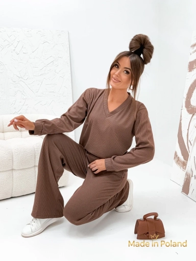 Bavlněná dámská pletená souprava Shadow Line