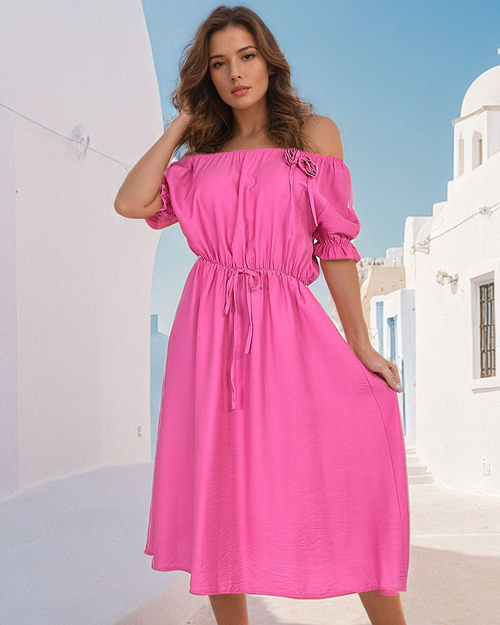 Royalfashion Жіноча сукня міді a'la hiszpanka