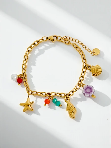 Náhrdelník Solaria Lunae Aurelia – s přívěsky slunce a měsíce