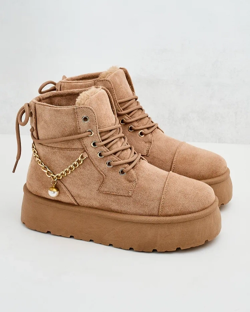 Жіночі черевики Woruces на шнурівці Royalfashion