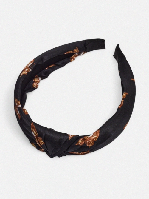 Royalfashion Пов'язка для волосся в клітинку з метеликами Butterfly Weave