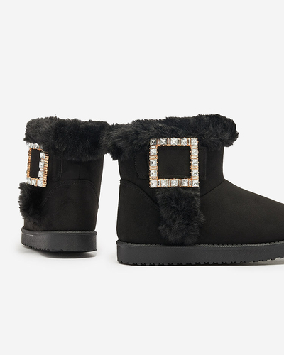 Royalfashion Dámské boty a'la snow boots s ornamentem Galaes