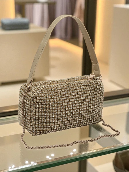 Dámská psaníčko s zirkony Luniva