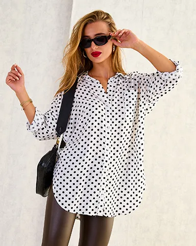 Royalfashion Dámská košile s potiskem