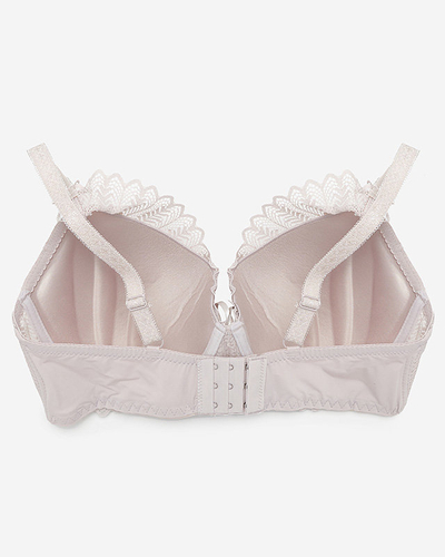 Dámská béžová krajková podprsenka - spodní prádlo