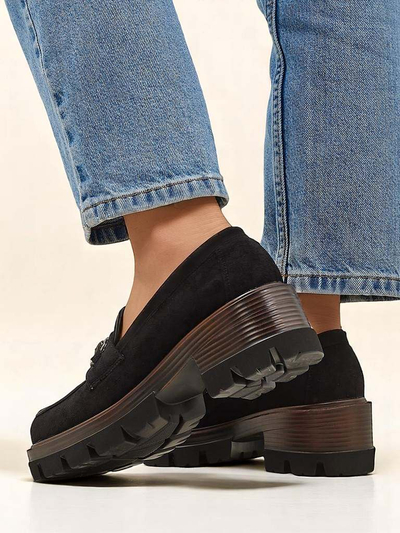 Royalfashion Allar жіночі лоуфери на низькому каблуці