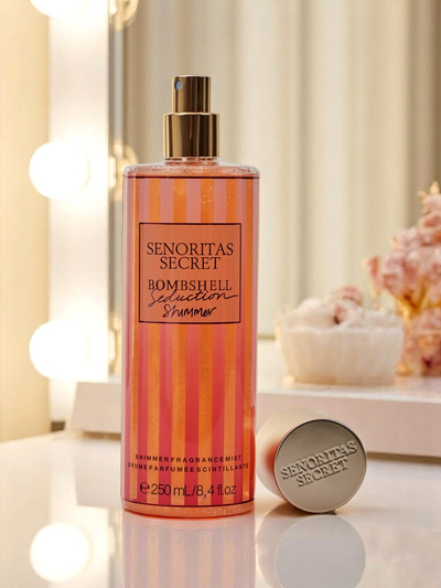 Senoritas Secret Body Mist Seduction Shimmer s třpytkami
