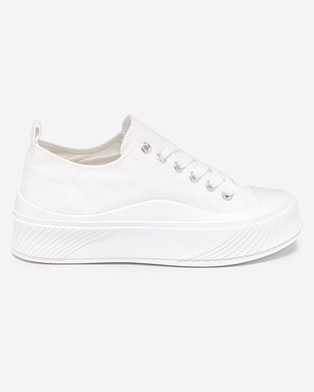 Bílé dámské tenisky Nerikas typ - Obuv