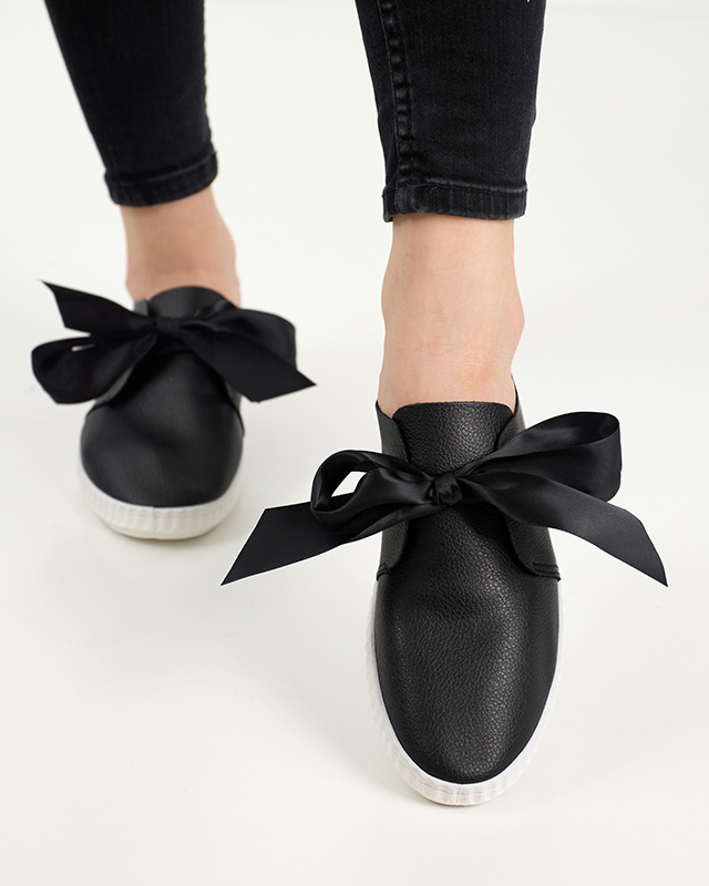 Černé dámské slip on tenisky Samhu - Footwear