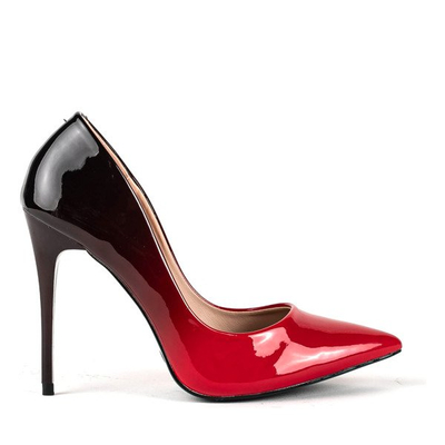 Černé a černé čerpadlo na patě Macadamia - Boty 1