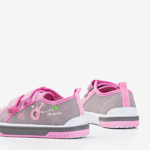 Кросівки для дівчаток "Сірі Ніко" - Взуття 1