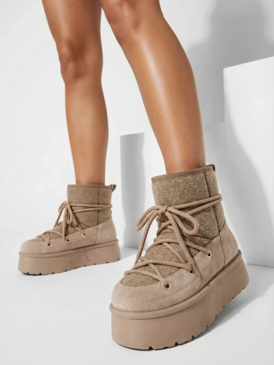 Royalfashion Жіночі снігоступи Filori на шнурівці