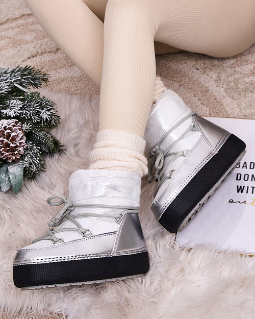 Royalfashion Жіночі снігоступи на шнурівці Yevnoie