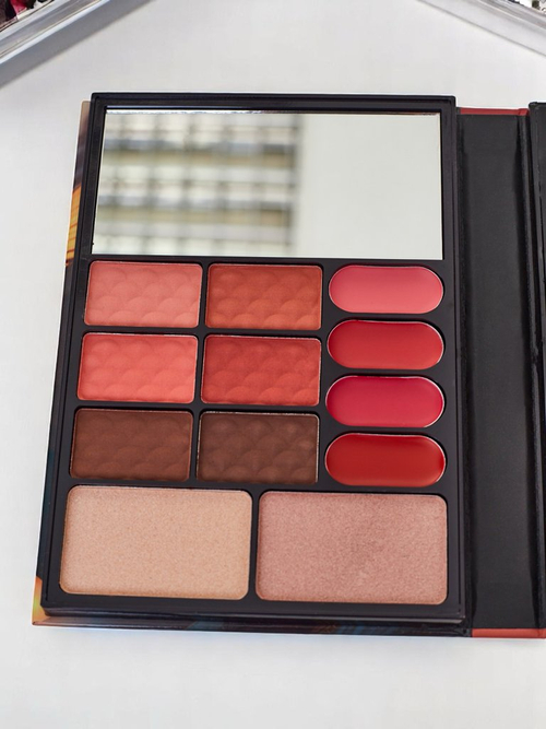 ANYLADY Компактна палітра для макіяжу – тіні для повік, контуринг, губи – 32 відтінки