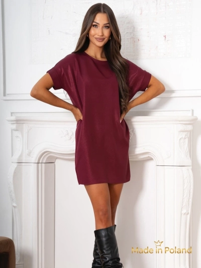 Jednoduché dámské krátké šaty Lady Time