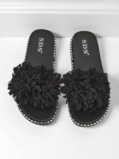 Royalfashion Жіночі шльопанці на плоскій підошві Flora Blide