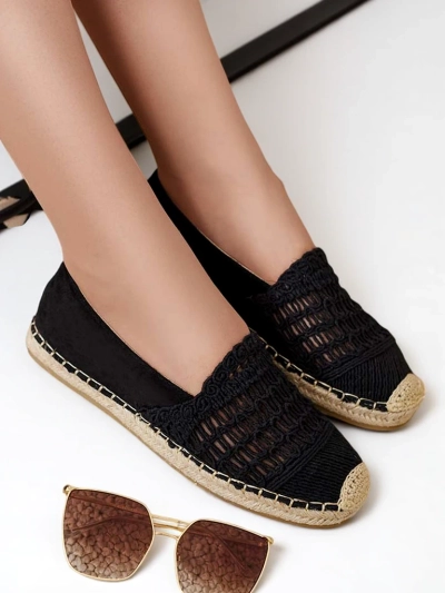 Royalfashion Ažurové dámské espadrilky Cetillad