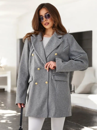 Royalfashion Dámský casual kabát