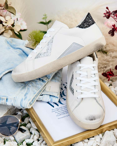 Royalfashion Dámské sportovní tenisky se zdobením Ginn