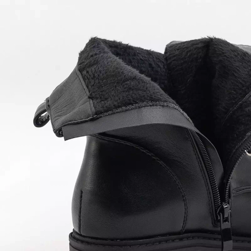 OUTLET Чорні високі жіночі черевики Cerviel - Взуття