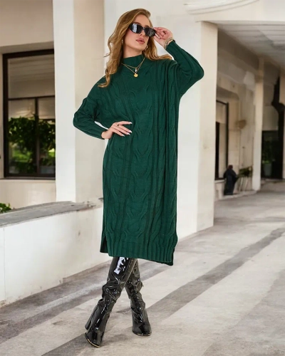 Royalfashion Dámské svetrové šaty