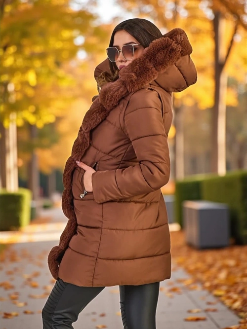 Пальто жіноче Royalfashion з можливістю зйомних рукавів