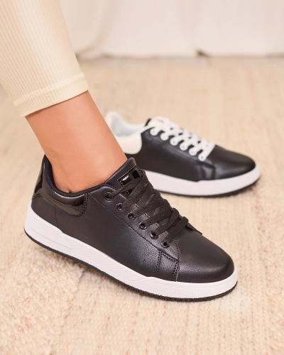 Royalfashion Černá dámská sportovní obuv Classic Vibes