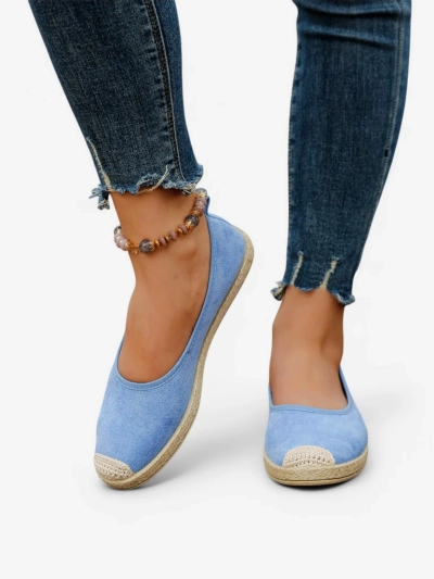 Royalfashion Dámské espadrilky z eco-suede Aroles