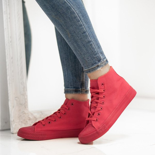 Класичні кросівки з малини Laurette - Взуття 1